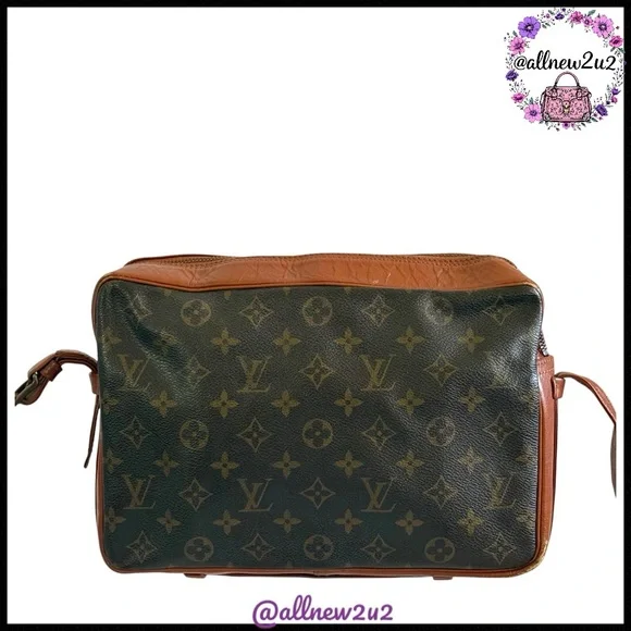 LOUIS VUITTON Sac Bandouliere 30 Shoulder Bag Monogram Leather COA - Picture 5 of 16